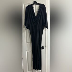 Bendy Brand Elegant Black Jumpsuit - Size L